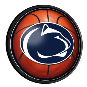 Penn State Nittany Lions Basketball 18'' Round Slimline Illuminated Wall Sign