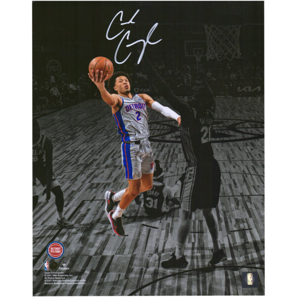 Cade Cunningham Detroit Pistons Autographed 11'' x 14'' Spotlight Photograph