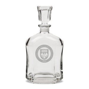 Chicago Maroons 23.75oz. Crystal Decanter