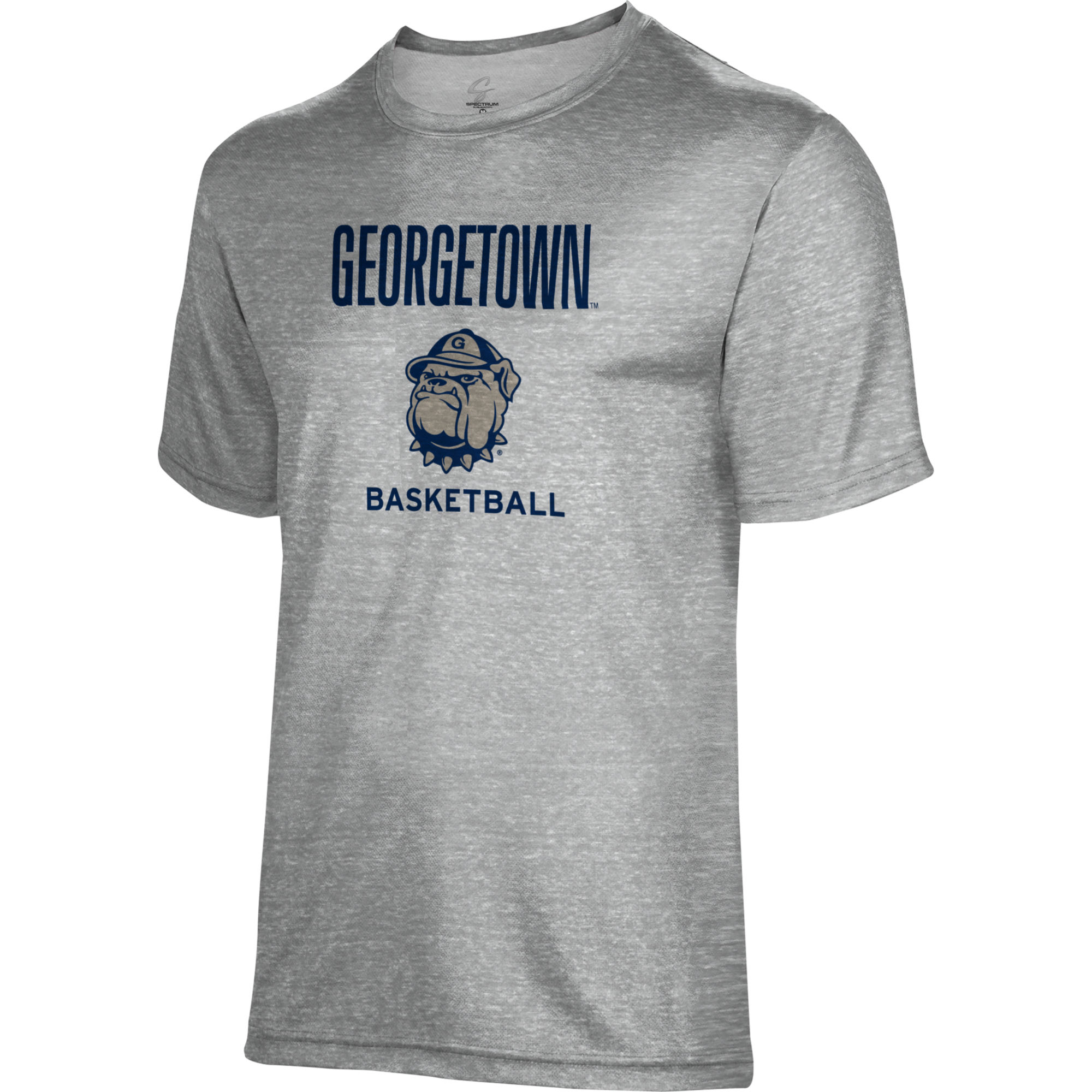 Men's Gray Georgetown Hoyas Basketball Name Drop T-Shirt - Image 6
