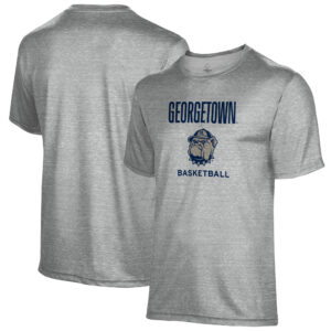 Men's Gray Georgetown Hoyas Basketball Name Drop T-Shirt