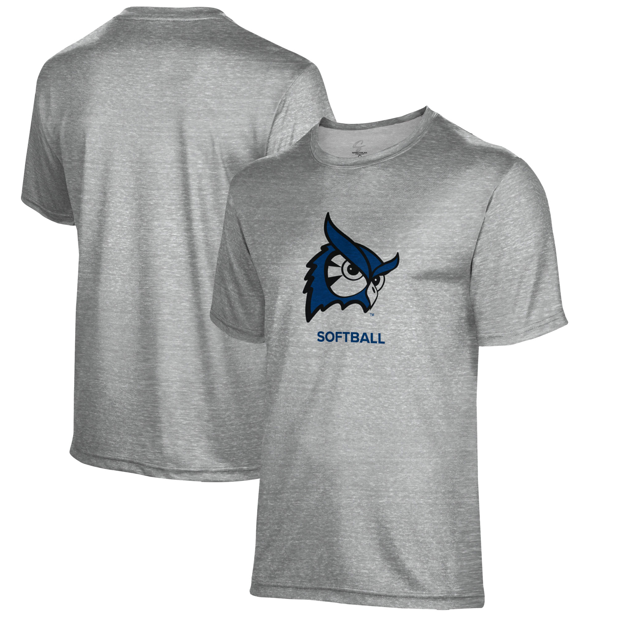 Men's Gray Westfield State Owls Softball Name Drop T-Shirt - Image 5