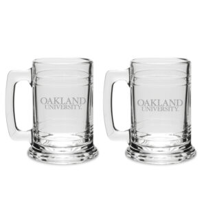 Oakland Golden Grizzlies 15oz. 2-Piece Colonial Tankard Set