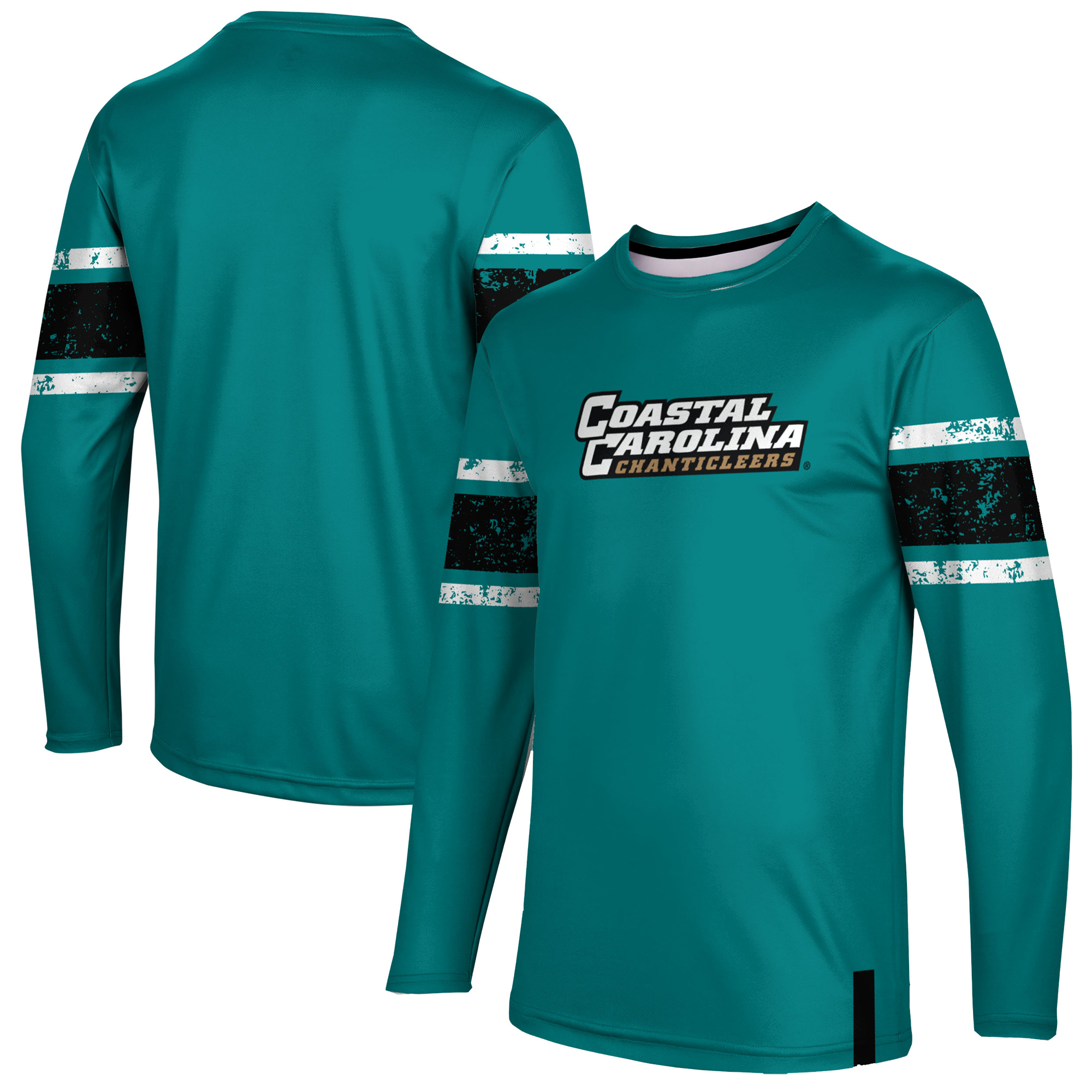 Men's Teal Coastal Carolina Chanticleers Long Sleeve T-Shirt