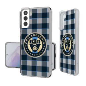 Philadelphia Union Galaxy Plaid Clear Case