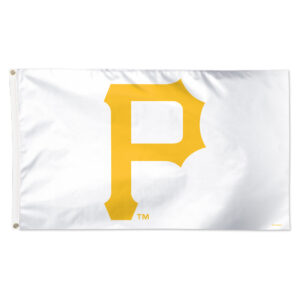 WinCraft Pittsburgh Pirates 3' x 5' Single-Sided Vibrant Logo Deluxe Flag