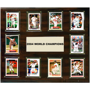 Boston Red Sox 2004 World Champions 15'' x 18'' Plaque