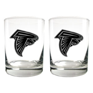 Atlanta Falcons 15oz. Legacy Rocks Glass Set