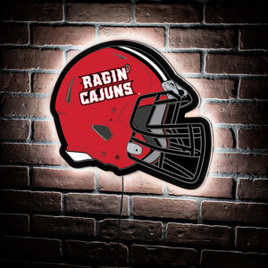 Louisiana Ragin' Cajuns LED Wall Helmet