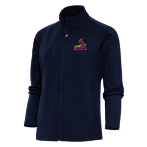Women's Antigua Navy St. Louis Cardinals Logo Generation Full-Zip Jacket