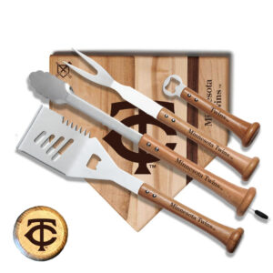 Baseball BBQ Minnesota Twins 17'' Grand Slam Combo Set