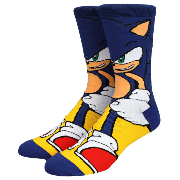 Men's BIOWORLD Sonic the Hedgehog Crew Socks