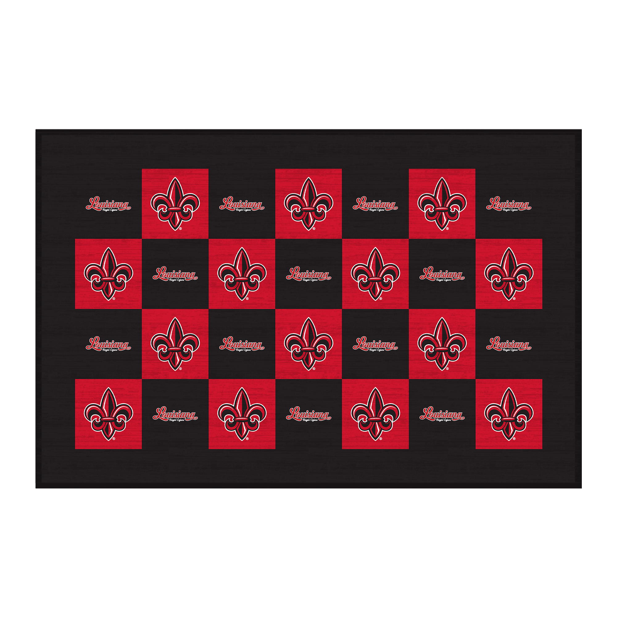 Louisiana Ragin' Cajuns 30" x 46" Floor Mat