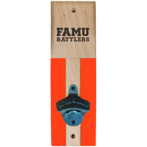 Florida A&M Rattlers 3.5" x 11.5" Wall Mounted Bottle Opener