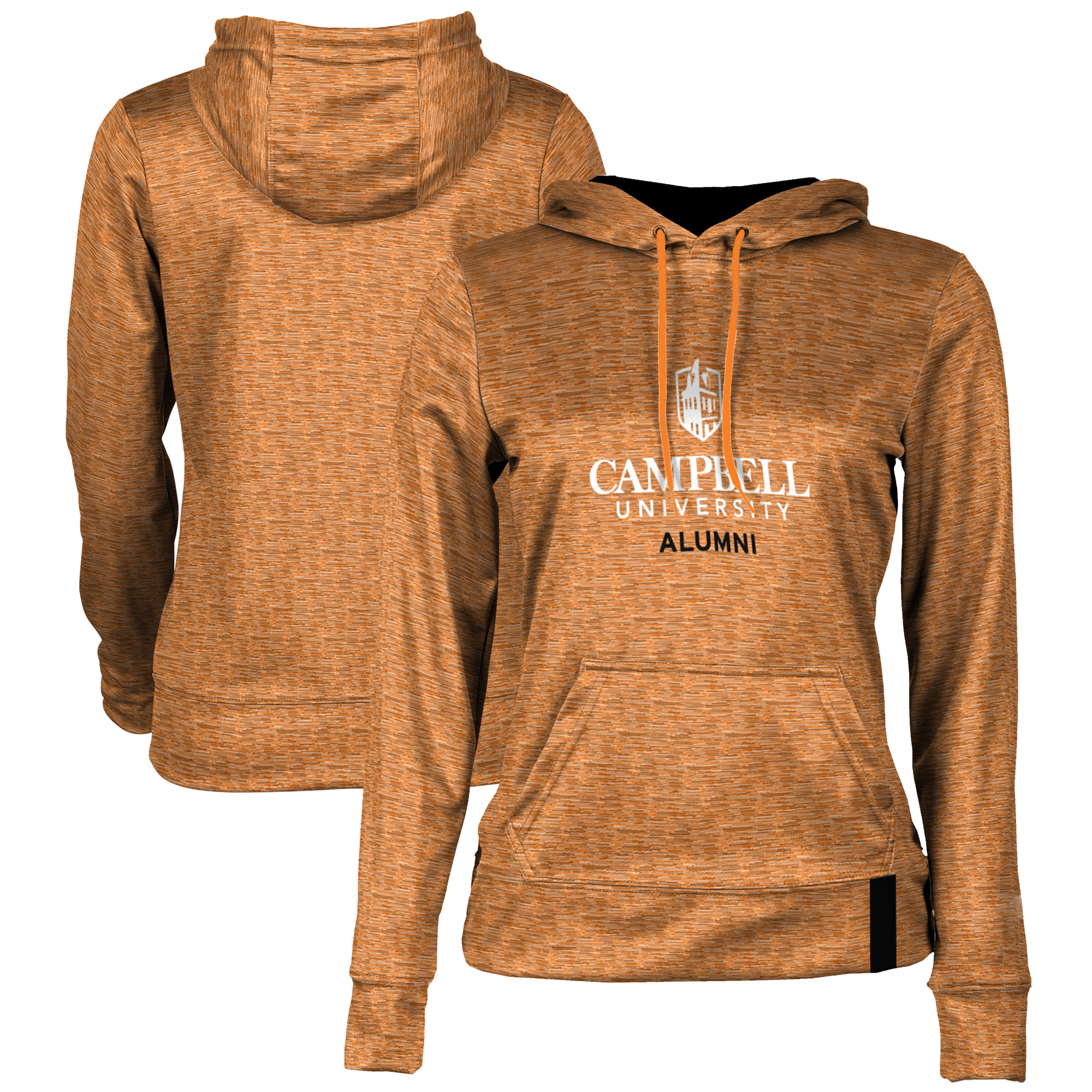 Women's ProSphere Orange Campbell Fighting Camels Alumni Pullover Hoodie