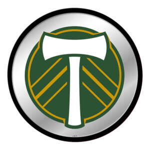 Portland Timbers 17.5" Modern Disc Mirrored Wall Sign