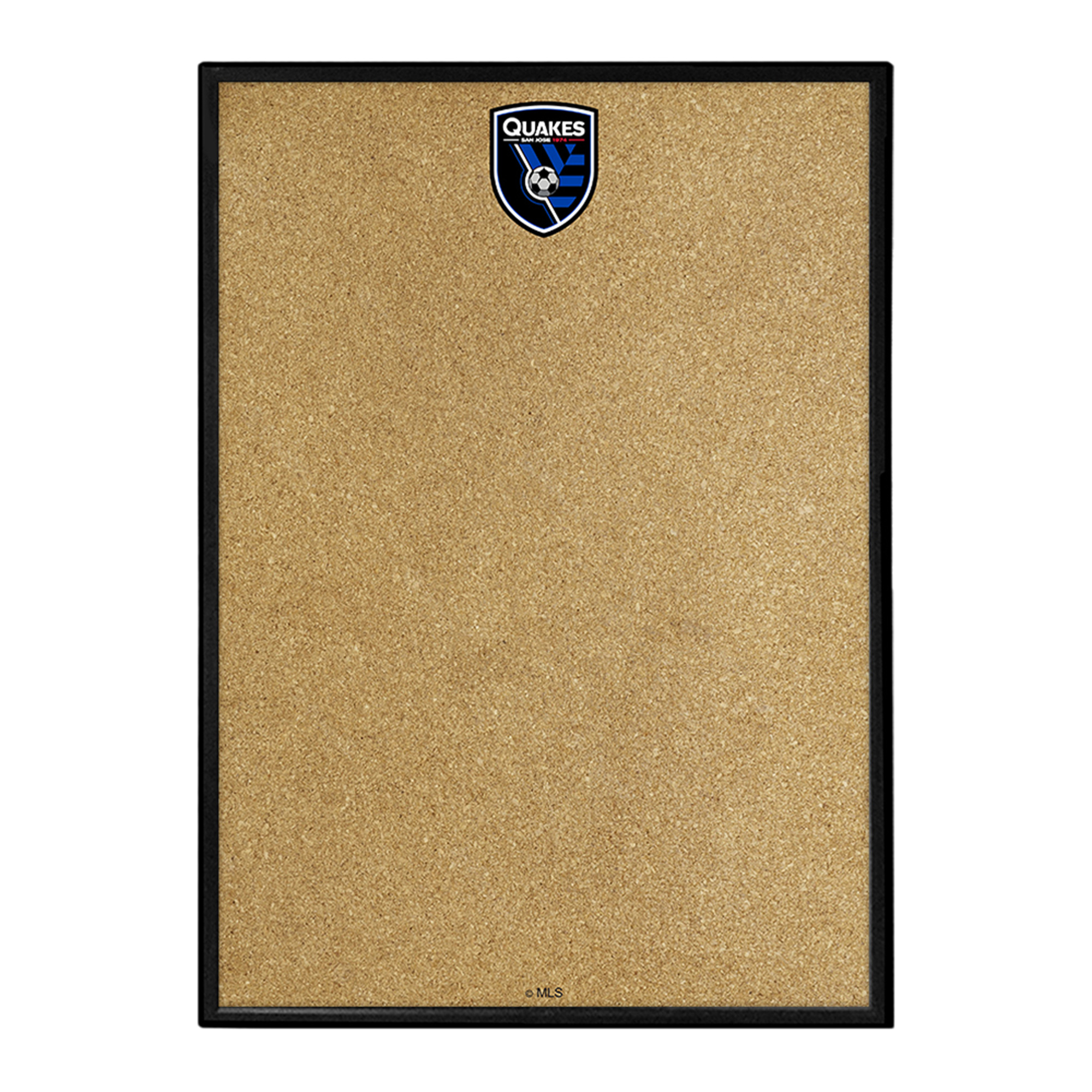 San Jose Earthquakes 19" x 27" Framed Cork Board