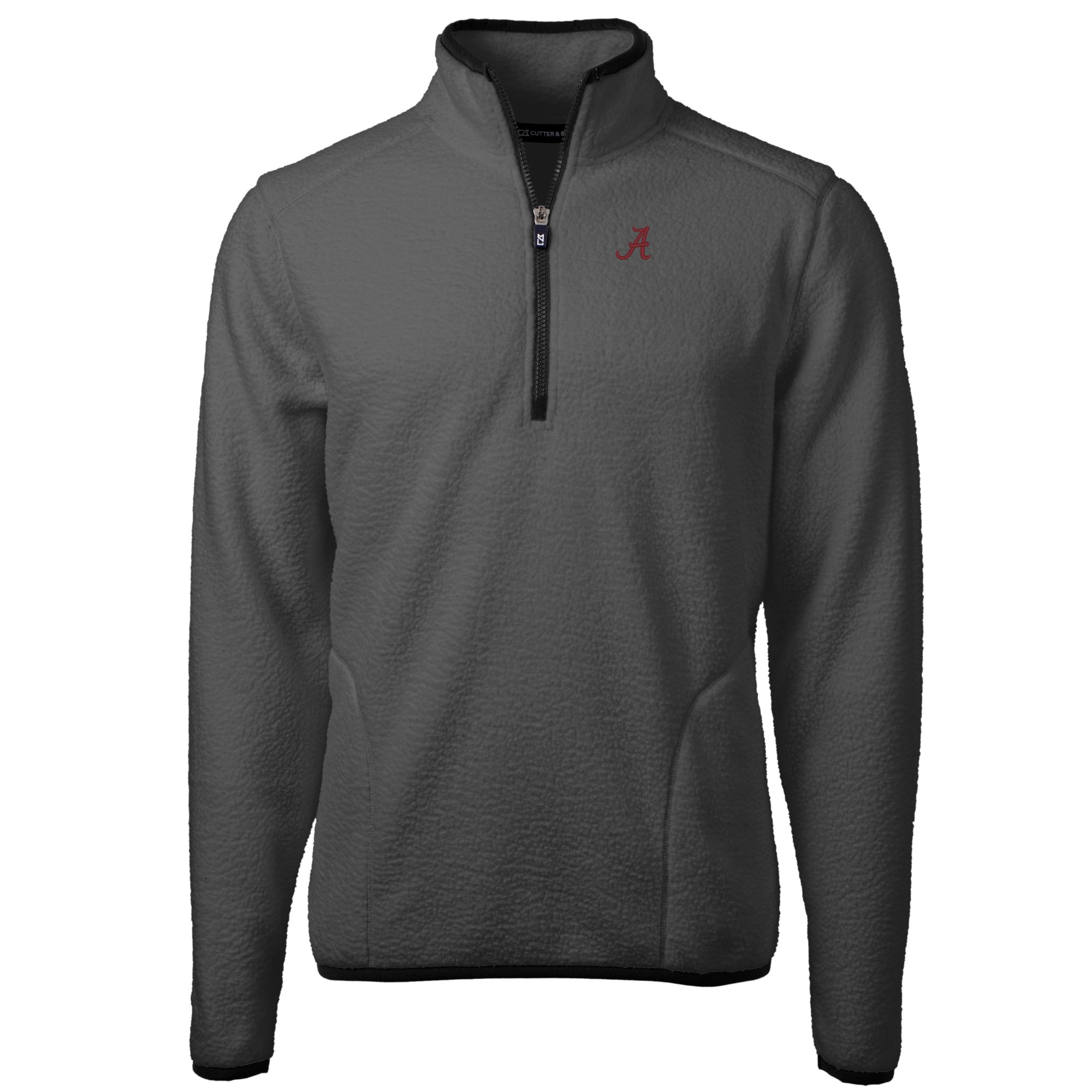 Men's Cutter & Buck Black Miami Marlins Rainier PrimaLoft® Eco Insulated Full-Zip Hoodie Puffer Jacket - Image 3