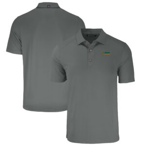 Men's Cutter & Buck Gray Florida A&M Rattlers Big & Tall Forge Eco Stretch Recycled Polo