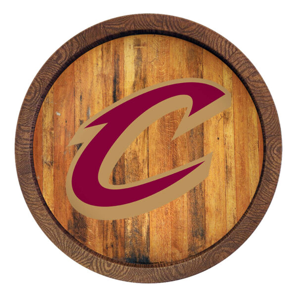 Cleveland Cavaliers 20.25'' Faux Barrel Top Sign