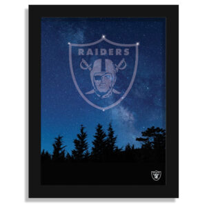 Las Vegas Raiders 12" x 16" In The Stars Framed Art Print