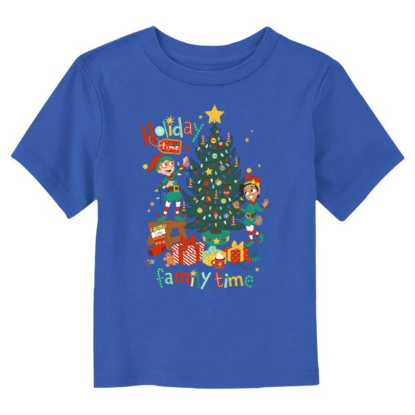 Toddler Mad Engine  Royal Blippi Holiday Time Graphic T-Shirt