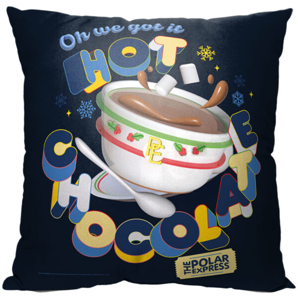 The Northwest Group The Polar Express 18" x 18" Holiday Pillow - Image 5