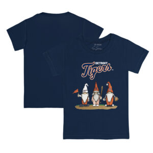 Youth Tiny Turnip Navy Detroit Tigers Gnomes T-Shirt