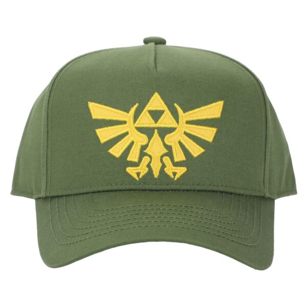 Unisex  Green The Legend Of Zelda Hyrule Crest Adjustable Baseball Hat - Image 6