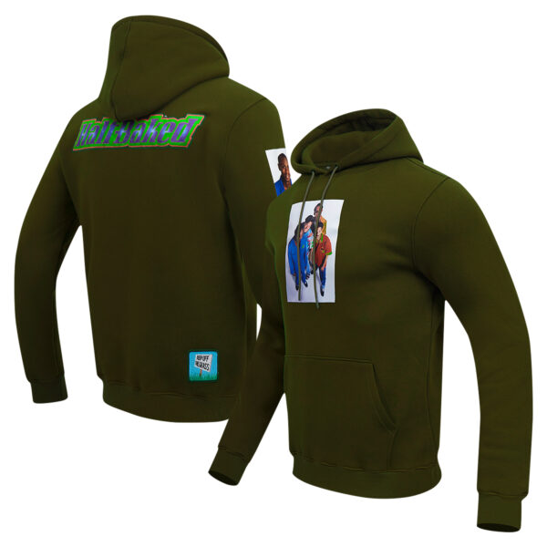 Unisex Freeze Max Olive Half Baked Trippy Pullover Hoodie - Image 5