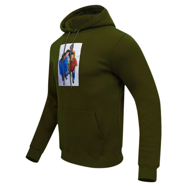 Unisex Freeze Max Olive Half Baked Trippy Pullover Hoodie - Image 6