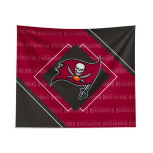 Pegasus Tampa Bay Buccaneers 51" x 60" Diamond Boxed Wall Tapestry