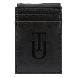 Black Tuskegee Golden Tigers Front Pocket Wallet
