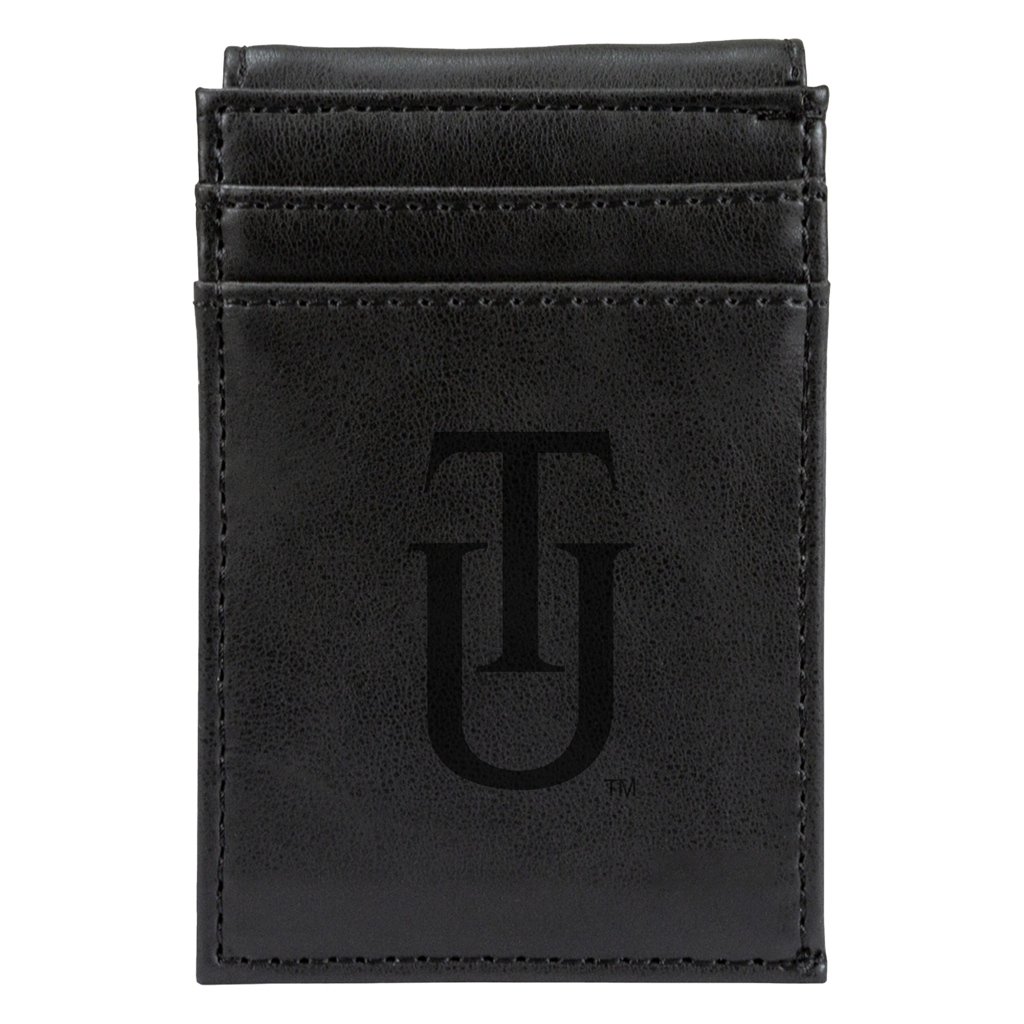 Black Tuskegee Golden Tigers Front Pocket Wallet