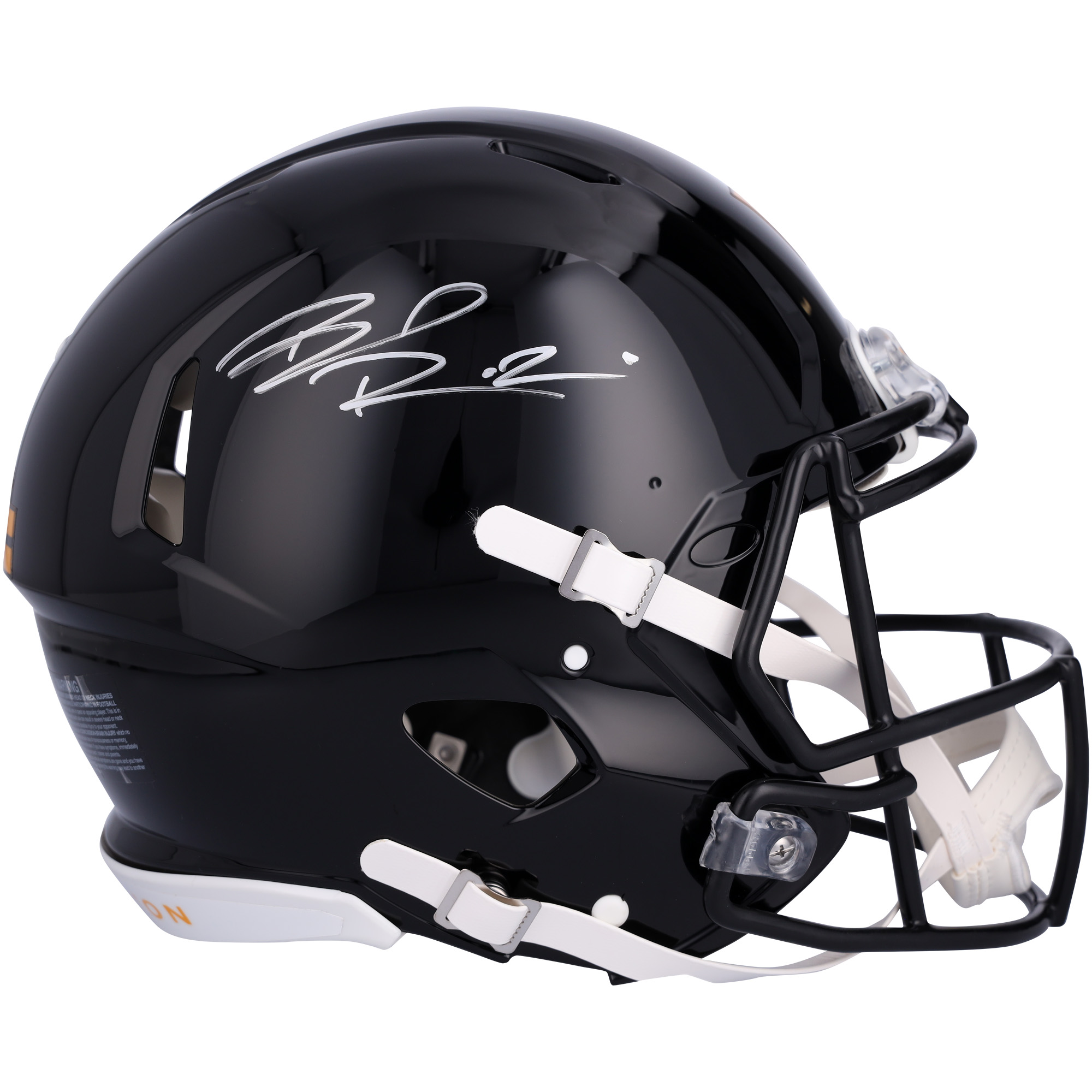 Brian Robinson Jr. Washington Commanders Autographed 2022 Alternate Speed Authentic Helmet
