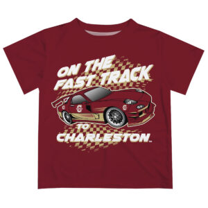 Toddler Vive La Fete Maroon Charleston Cougars Fast Track T-Shirt