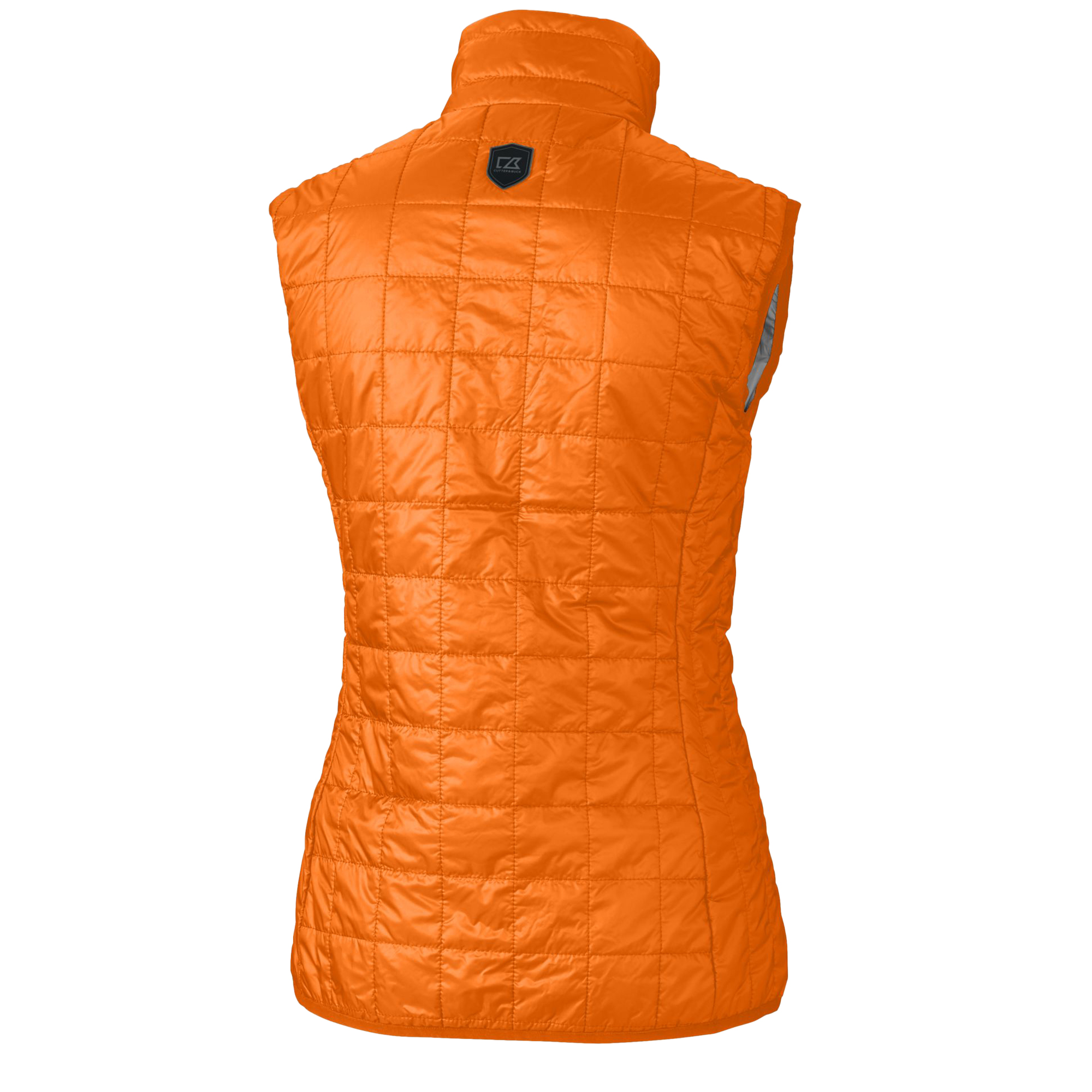 Women's Cutter & Buck Orange Tampa Bay Buccaneers Rainier PrimaLoft Eco Insulated Full-Zip Puffer Vest - Image 4