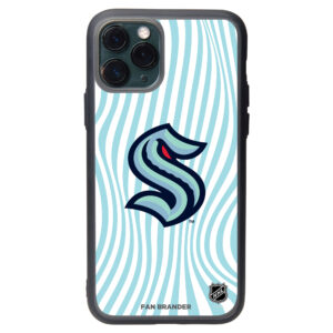 Seattle Kraken iPhone Case with Groovey Lines Design