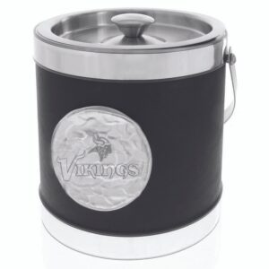 Wendell August Forge Minnesota Vikings 8" x 7" Logo Ice Bucket