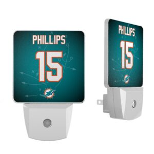 Keyscaper Jaelan Phillips Miami Dolphins  Nightlight 2-Pack