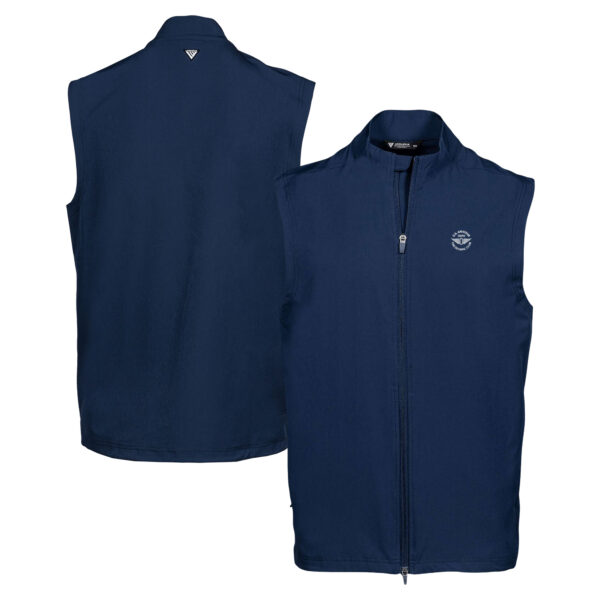 Men's 2025 U.S. Amateur Levelwear Navy Firstlite Full-Zip Vest