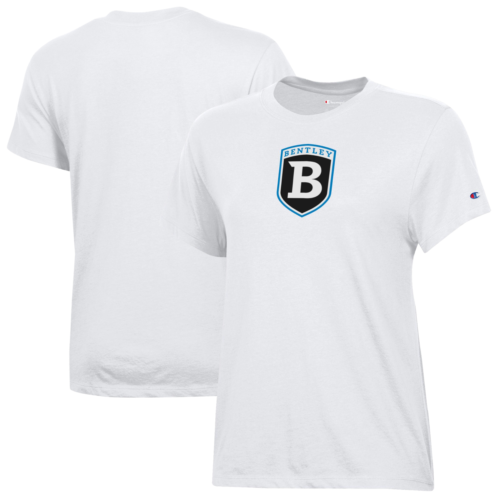 Women's Champion White Bentley Falcons Core T-Shirt