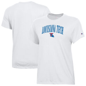 Women's Champion  White Louisiana Tech Bulldogs Core T-Shirt