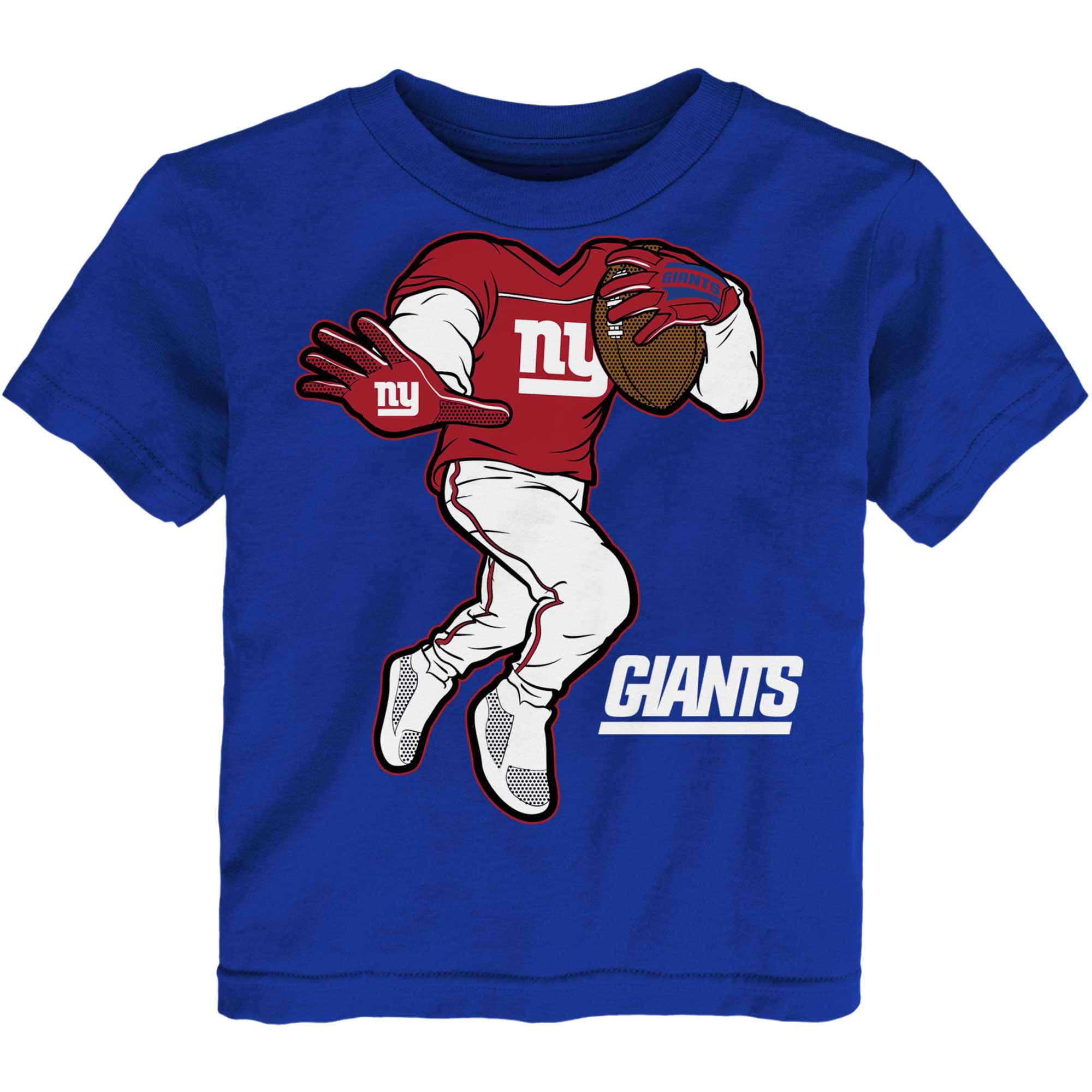 Toddler Royal New York Giants Stiff Arm T-Shirt