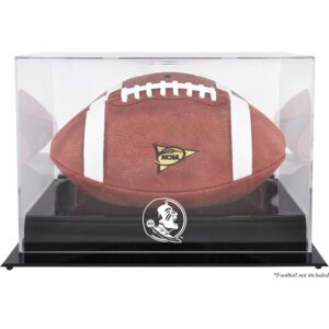 Florida State Seminoles (FSU) Blackbase (2014 - Present Logo) Football Display Case with Mirror Back