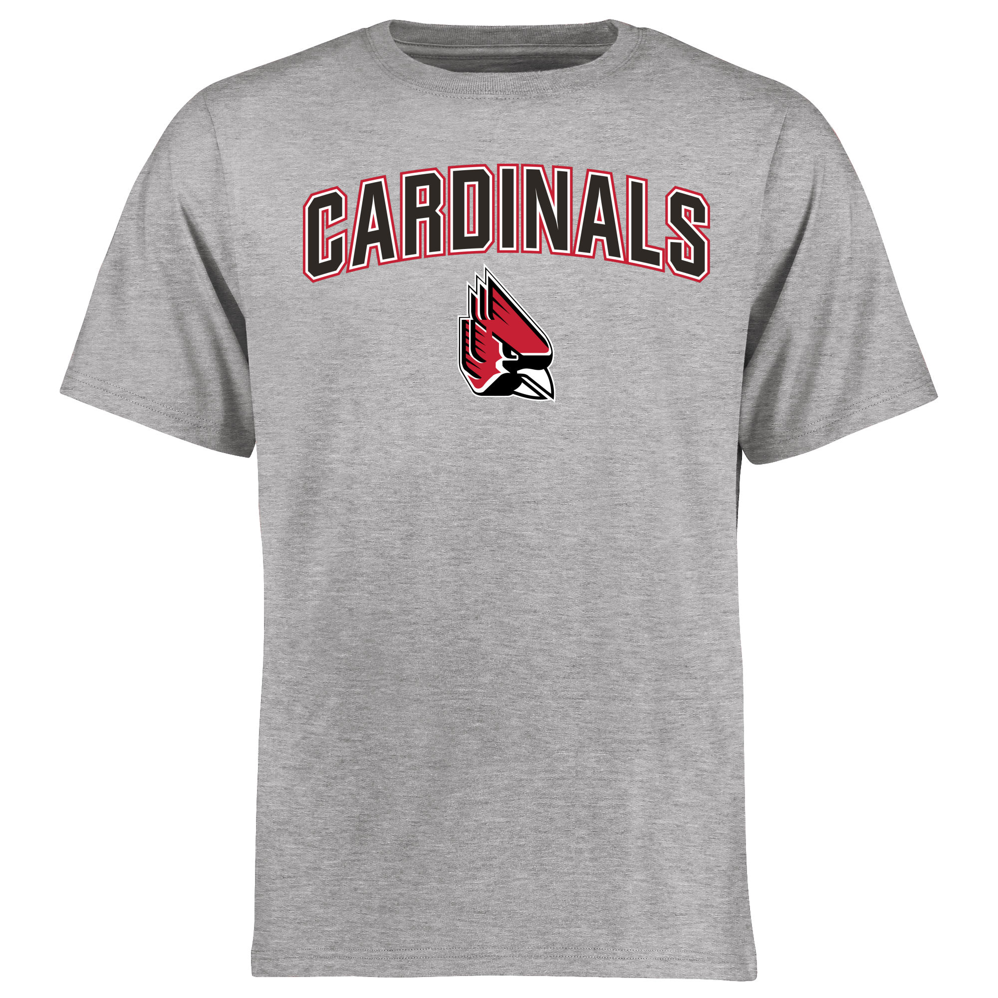 Men's Ash Ball State Cardinals Proud Mascot T-Shirt