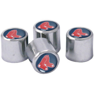 WinCraft Boston Red Sox 4-Pack Valve Stem Covers