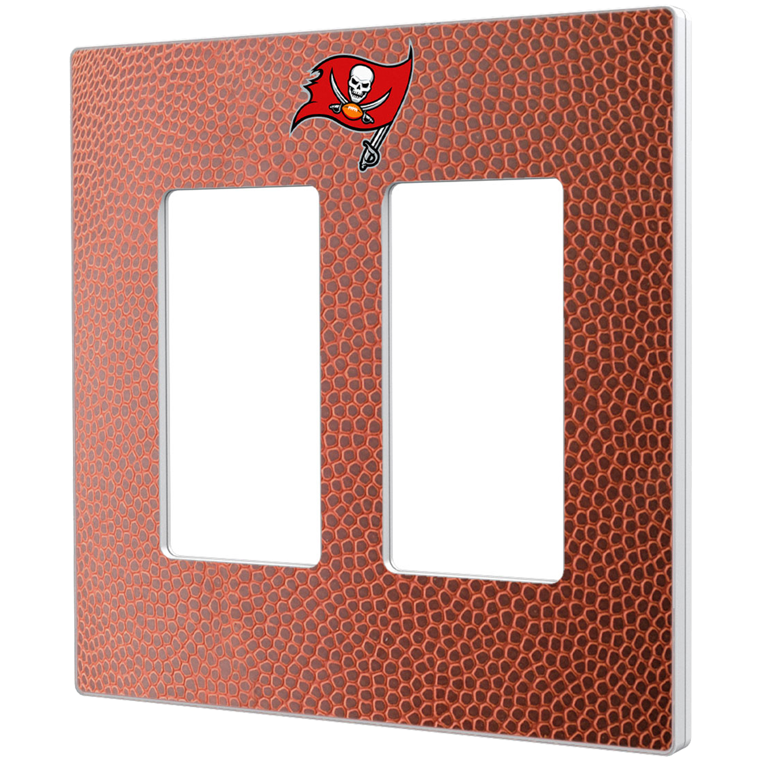 Tampa Bay Buccaneers Football Design Double Rocker Light Switch Plate