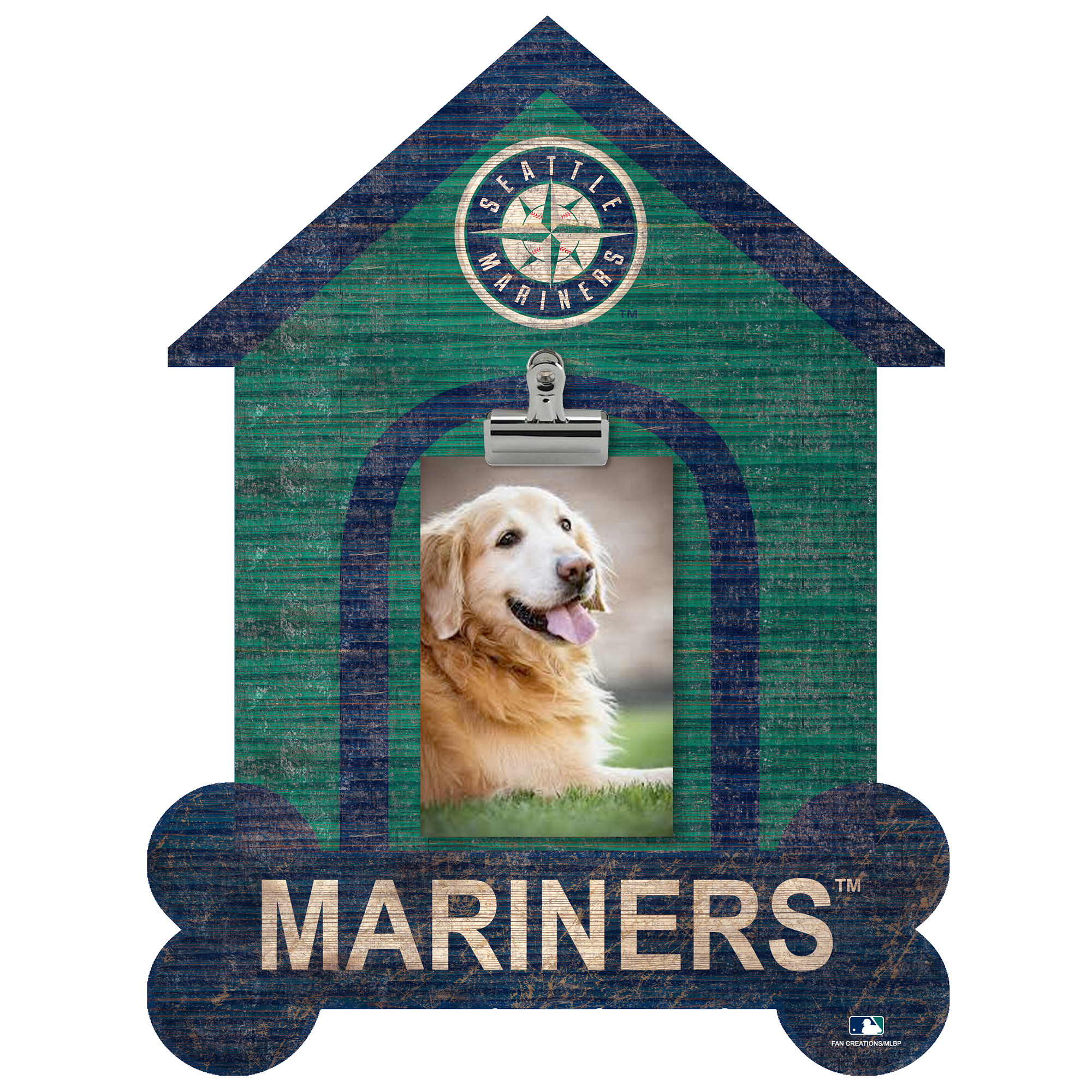 Seattle Mariners Dog Bone House Clip Frame