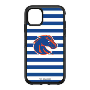 OtterBox Black Boise State Broncos iPhone Striped Symmetry Case